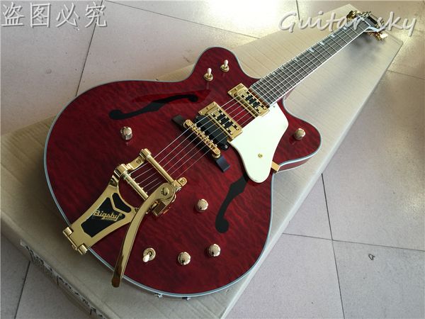 vicers new arrival g6122-1962 electric guitar atkins country gentleman ,printing f on hollow body, red color
vicers new arrival g6122-1962 electric guitar atkins country gentleman ,printing f on hollow body, red color