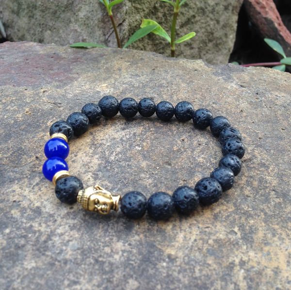 sn0371 lava rock buddha bracelet gold buddhist head stretch bead bracelet gold buddha bracelet men bracelet wholesale, Black
sn0371 lava rock buddha bracelet gold buddhist head stretch bead bracelet gold buddha bracelet men bracelet wholesale, Black