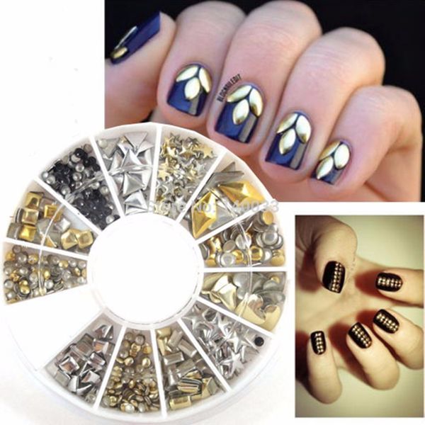 wholesale-multi style studs nail art 3d design decoration stickers square punk rivet 1# 66133, Silver;gold
wholesale-multi style studs nail art 3d design decoration stickers square punk rivet 1# 66133, Silver;gold