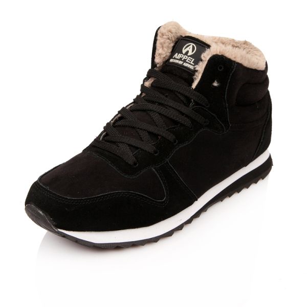 new winter snow boots men men outdoor shoes,lace-up warm plush fur women boots shoes lovers shoes, Black
new winter snow boots men men outdoor shoes,lace-up warm plush fur women boots shoes lovers shoes, Black