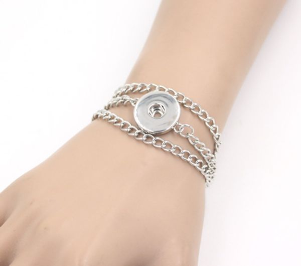diy 3-row snap bracelet: classic chunks, interchangeable bijoux jewelry for trendy pulsera enthusiasts, Black
diy 3-row snap bracelet: classic chunks, interchangeable bijoux jewelry for trendy pulsera enthusiasts, Black