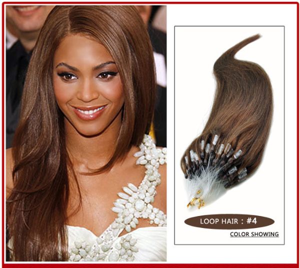 wholesale - 0.8g/s 200s/lot 14"- 24" micro rings/loop brazilian remy human hair extensions hair extention, #4 medium brown, Black
wholesale - 0.8g/s 200s/lot 14"- 24" micro rings/loop brazilian remy human hair extensions hair extention, #4 medium brown, Black