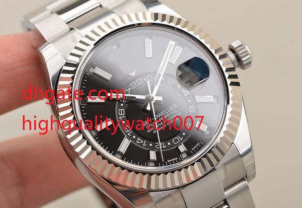 luxury sky dweller steel automatic 42 mm bezel black watch 326934 m326934-0005 black dial mens men's watch watches, Slivery;brown
luxury sky dweller steel automatic 42 mm bezel black watch 326934 m326934-0005 black dial mens men's watch watches, Slivery;brown