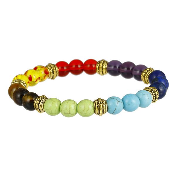 kimter natural stone tiger eye 7 chakra bracelets bangles yoga balance beads elastic bangle men hand strings bracelet q80fz, Golden;silver
kimter natural stone tiger eye 7 chakra bracelets bangles yoga balance beads elastic bangle men hand strings bracelet q80fz, Golden;silver