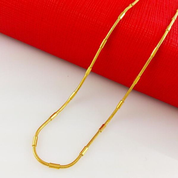 fast fine wedding jewelry 24k gold filled necklace chain diamond cutting women's necklaces wedding jewelry weight 5.5g, Silver
fast fine wedding jewelry 24k gold filled necklace chain diamond cutting women's necklaces wedding jewelry weight 5.5g, Silver