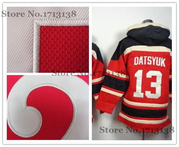 2016 new, stitched detroit ice hockey hoodie youth #13 pavel datsyuk jersey hockey hoodies sweatshirts size s, Black;red
2016 new, stitched detroit ice hockey hoodie youth #13 pavel datsyuk jersey hockey hoodies sweatshirts size s, Black;red
