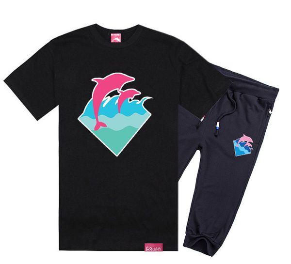 set suit short-sleeved pant suit men's dolphin shirts letter t-shirts cotton o-neck short design set,hiphop pink t casual shipping gtql, Black
set suit short-sleeved pant suit men's dolphin shirts letter t-shirts cotton o-neck short design set,hiphop pink t casual shipping gtql, Black