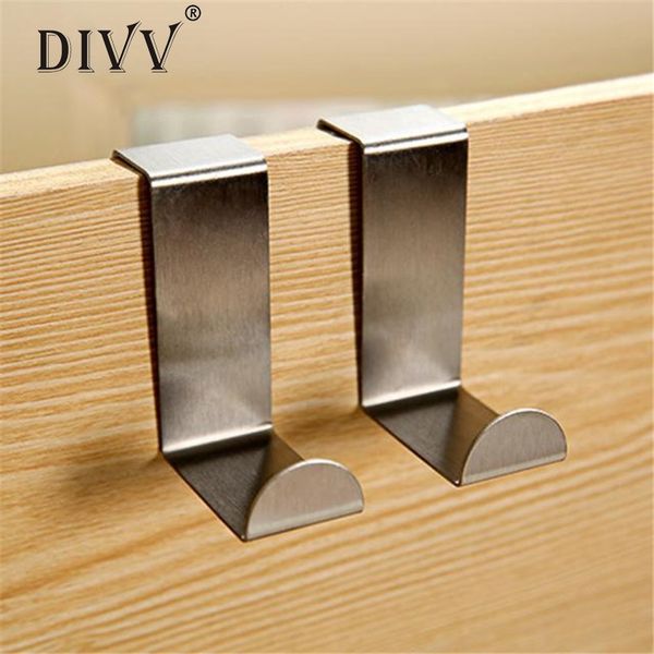 wholesale- divv 2pc door hook stainless kitchen cabinet clothes hanger 2017 #10 gift drop
wholesale- divv 2pc door hook stainless kitchen cabinet clothes hanger 2017 #10 gift drop