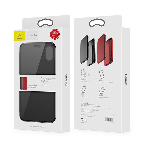 Baseus Slim Flip Case For iPhone X 360 Full Body Protective TPU Case For iPhone X 10 Full Screen Protector Window Cover Shells SCA370
Baseus Slim Flip Case For iPhone X 360 Full Body Protective TPU Case For iPhone X 10 Full Screen Protector Window Cover Shells SCA370
