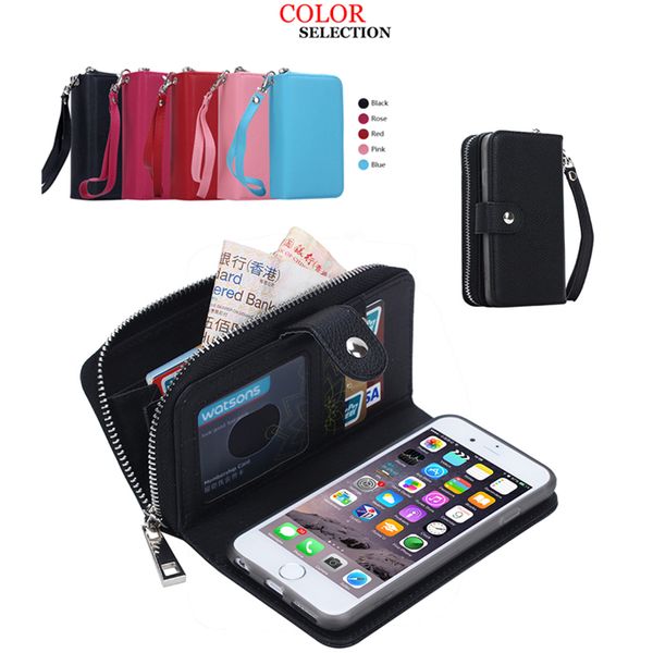 Luxury PU Flip Leather Cell Phone Wallet Cover Zipper Case Card Slot Photo Frame Holder Pouch Clutch for Iphone Samsung DHL FREE
Luxury PU Flip Leather Cell Phone Wallet Cover Zipper Case Card Slot Photo Frame Holder Pouch Clutch for Iphone Samsung DHL FREE