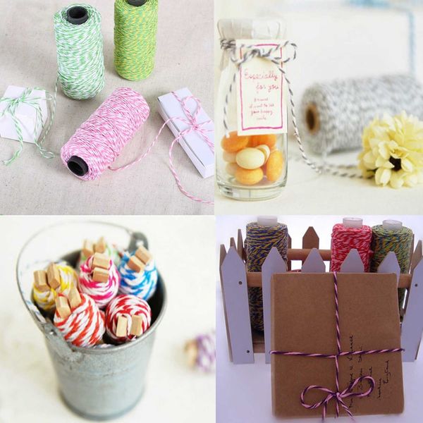 wholesale-100yard/roll many colors cotton bakers twine stripe line for wedding party favour gift craft package supplies
wholesale-100yard/roll many colors cotton bakers twine stripe line for wedding party favour gift craft package supplies