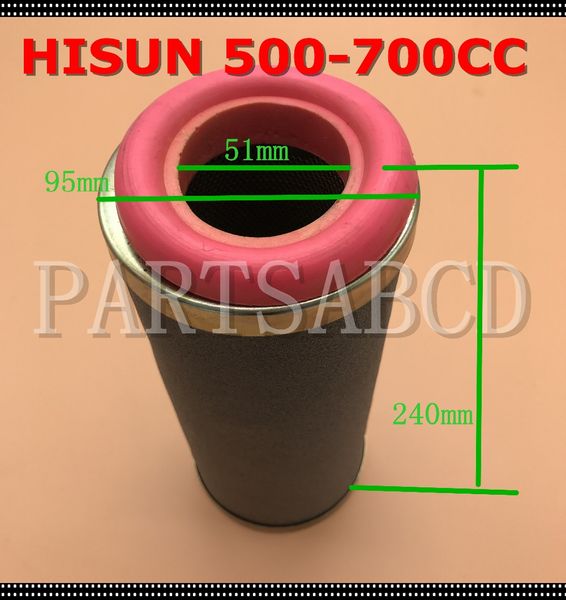 

wholesale- hisun 500cc 700cc hs500 hs700 atv utv quad air filter cleaner hisun atv parts ing