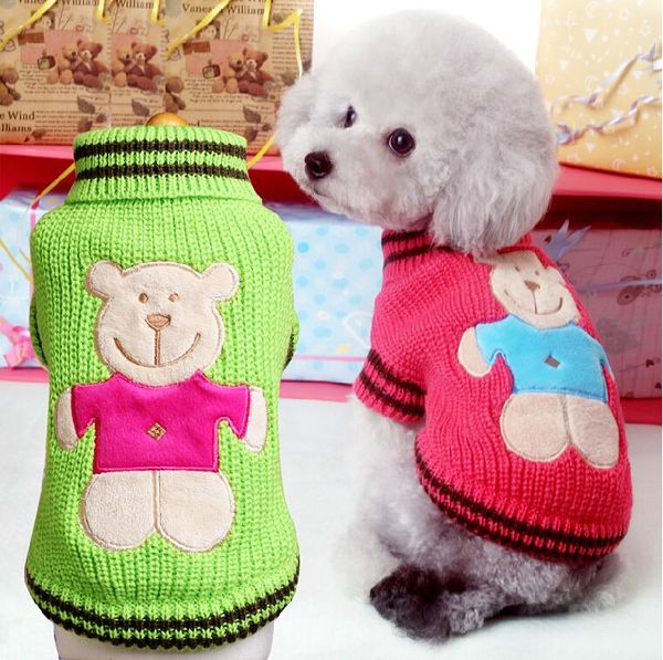 wholesale-new carton bear small dogs clothing dog costume cat pet sweater dog jumper pet clothes 3 color xxs xs s m l
wholesale-new carton bear small dogs clothing dog costume cat pet sweater dog jumper pet clothes 3 color xxs xs s m l