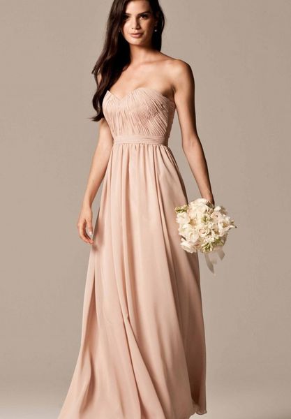2016 new fashion ping sheath classic elegant sweetheart pleats chiffon floor-length bridesmaid dress(bd0849, White;pink
2016 new fashion ping sheath classic elegant sweetheart pleats chiffon floor-length bridesmaid dress(bd0849, White;pink