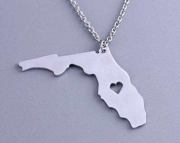 10pcs outline florida heart map necklace usa i heart love fl state necklace geography map necklaces, Silver
10pcs outline florida heart map necklace usa i heart love fl state necklace geography map necklaces, Silver