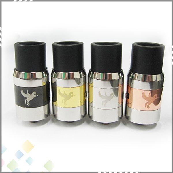 

Huge Vapor Dark Horse Rebuildable Atomizer RDA Dripping Atomizer 22mm Clone with 510 thread Stainless Steel Brass Black 3 colors