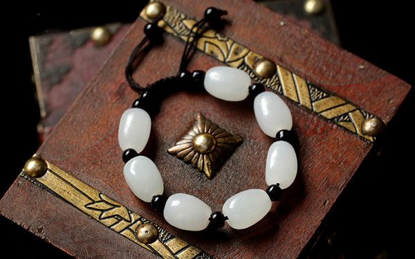 natural afghanistan white jade hand catenary chain wholesale made in01, Black
natural afghanistan white jade hand catenary chain wholesale made in01, Black