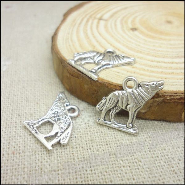 charms 130pcs antique silver wolf pendant fit bracelets necklace diy metal jewelry making, Bronze;silver
charms 130pcs antique silver wolf pendant fit bracelets necklace diy metal jewelry making, Bronze;silver