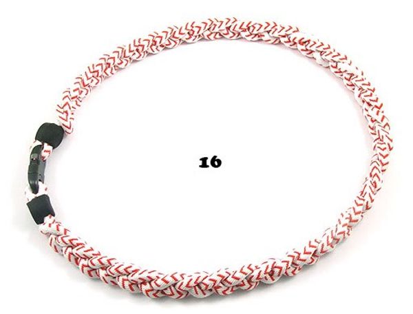 2015 germanium titanium triple braided titanium necklace american ba eball rope titanium necklace
2015 germanium titanium triple braided titanium necklace american ba eball rope titanium necklace