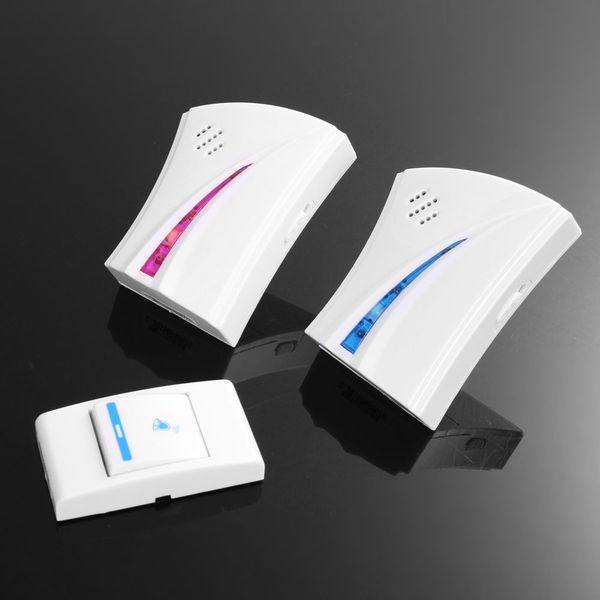 wireless digital door bell 150 meters range 32 melody music remote control doorbell 9510fd3 2 receiver 60pcs fedex dhl free
wireless digital door bell 150 meters range 32 melody music remote control doorbell 9510fd3 2 receiver 60pcs fedex dhl free