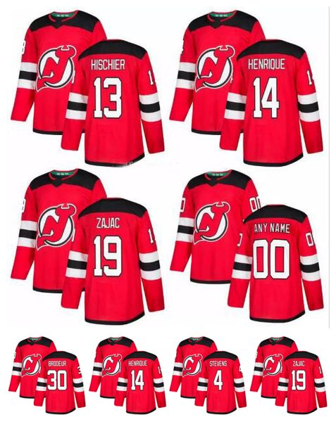 2018 new jersey devils jersey 13 nico hischier 14 adam henrique 19 travis zajac 30 martin brodeur 9 taylor hall red custom hockey jersey, Black;red
2018 new jersey devils jersey 13 nico hischier 14 adam henrique 19 travis zajac 30 martin brodeur 9 taylor hall red custom hockey jersey, Black;red