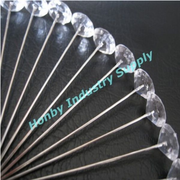 (500 pcs/pack) wedding crafts and floral decor clear crystal diamond head pin 2", Gray
(500 pcs/pack) wedding crafts and floral decor clear crystal diamond head pin 2", Gray