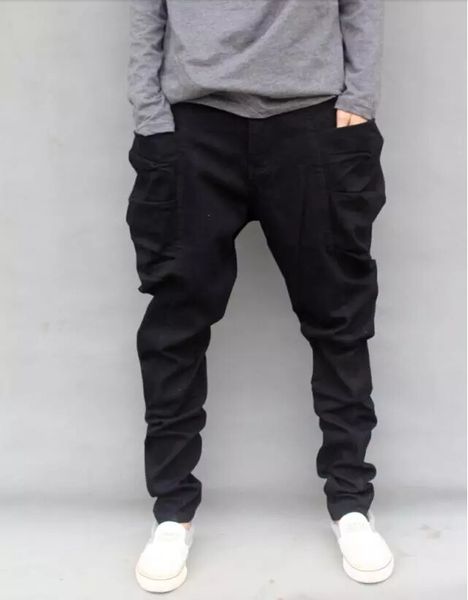 wholesale-2015 harem pants men hip hop saruel swag sarouel fashion moleton calca pantalon low drop crotch pants, Black
wholesale-2015 harem pants men hip hop saruel swag sarouel fashion moleton calca pantalon low drop crotch pants, Black