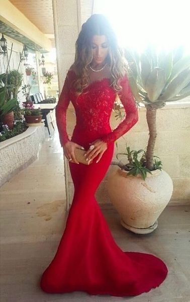 off shoulder long sleeve prom dresses vestidos de novia sweep train eomantic lace mermaid formal pageant evening gowns 2016, Black
off shoulder long sleeve prom dresses vestidos de novia sweep train eomantic lace mermaid formal pageant evening gowns 2016, Black