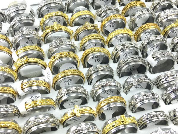 Wholesale mixed style Jesus skull Stainless Steel Rotation ring Bohemian Punk Vintage Jewelry Religion Statement Rings for Men
Wholesale mixed style Jesus skull Stainless Steel Rotation ring Bohemian Punk Vintage Jewelry Religion Statement Rings for Men