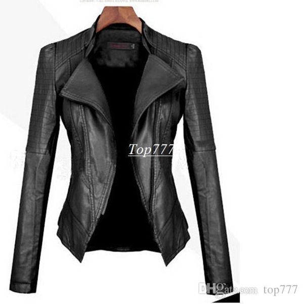 2016 Autumn Winter new Women leather jackets Short PU jacket coat Black European style Slim leather jackets for women,D0706
2016 Autumn Winter new Women leather jackets Short PU jacket coat Black European style Slim leather jackets for women,D0706