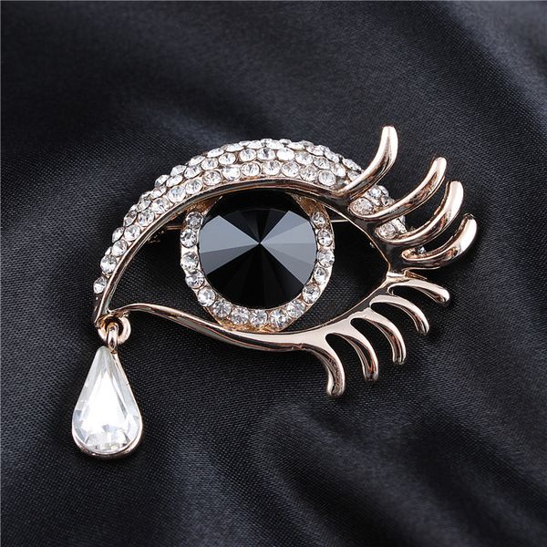 fashionable crsytal tear drop of angel brooches rhinestone evil eye brooch pin garment hat accessories birthday gift, Gray
fashionable crsytal tear drop of angel brooches rhinestone evil eye brooch pin garment hat accessories birthday gift, Gray