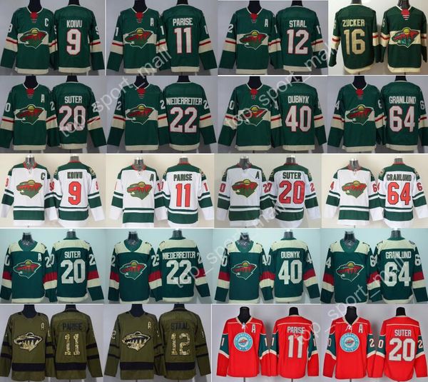 minnesota wild hockey 9 mikko koivu jerseys 11 zach parise 12 eric staal ryan suter 64 mikael granlund nino niederreiter 3 charlie coyle, Black;red
minnesota wild hockey 9 mikko koivu jerseys 11 zach parise 12 eric staal ryan suter 64 mikael granlund nino niederreiter 3 charlie coyle, Black;red