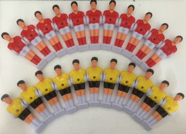 wholesale- new free shipping 22pcs 1/2" rod yellow/red foosball soccer table football man player men replacement parts 14
wholesale- new free shipping 22pcs 1/2" rod yellow/red foosball soccer table football man player men replacement parts 14