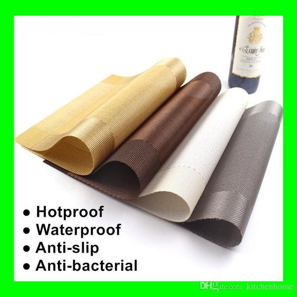 european style pvc roof table placemat eco-friendly dining waterproof anti slip square table mat pads 4 colors 17112109
european style pvc roof table placemat eco-friendly dining waterproof anti slip square table mat pads 4 colors 17112109