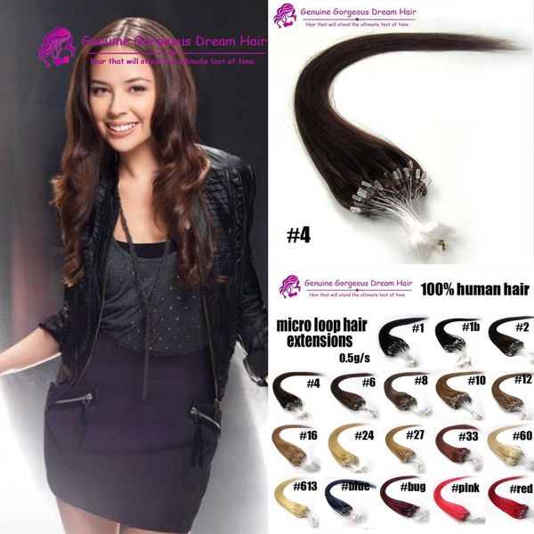 16-24inch brazilian virgin hair loop micro ring hair extensions #1#2#4 and blond hair straight hair 0.5g strand,100s pack, Black
16-24inch brazilian virgin hair loop micro ring hair extensions #1#2#4 and blond hair straight hair 0.5g strand,100s pack, Black
