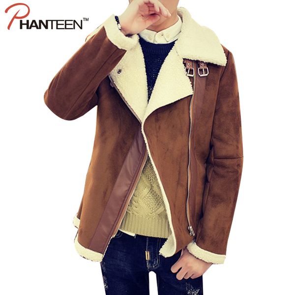 fall-turn-down collar woolen liner man jacket motorcycle leather cool outerwear thicken warming fashion men parkas zipper coat, Black
fall-turn-down collar woolen liner man jacket motorcycle leather cool outerwear thicken warming fashion men parkas zipper coat, Black