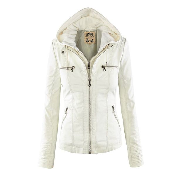 wholesale-women's female pu leather hooded lapel zipper pockets stylish jackets white/black/coffee/khaki/apricot m//xl/xxl, Black;brown
wholesale-women's female pu leather hooded lapel zipper pockets stylish jackets white/black/coffee/khaki/apricot m//xl/xxl, Black;brown