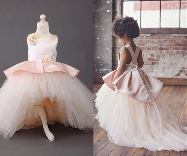 square high low crystal beaded hand made flower beautiful wedding dresses flower girl dresses custom made, White;blue
square high low crystal beaded hand made flower beautiful wedding dresses flower girl dresses custom made, White;blue