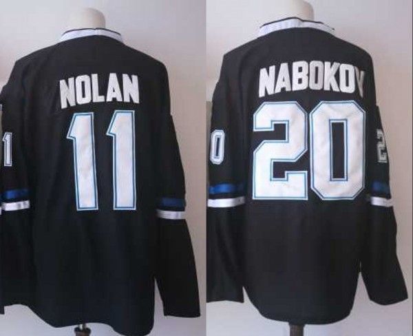 18 New Arrival San Jose #11 Owen NOLAN 20 Evgeni Nabokov Blank 2018 Ice Hockey Jerseys Black 100% Stitched
18 New Arrival San Jose #11 Owen NOLAN 20 Evgeni Nabokov Blank 2018 Ice Hockey Jerseys Black 100% Stitched