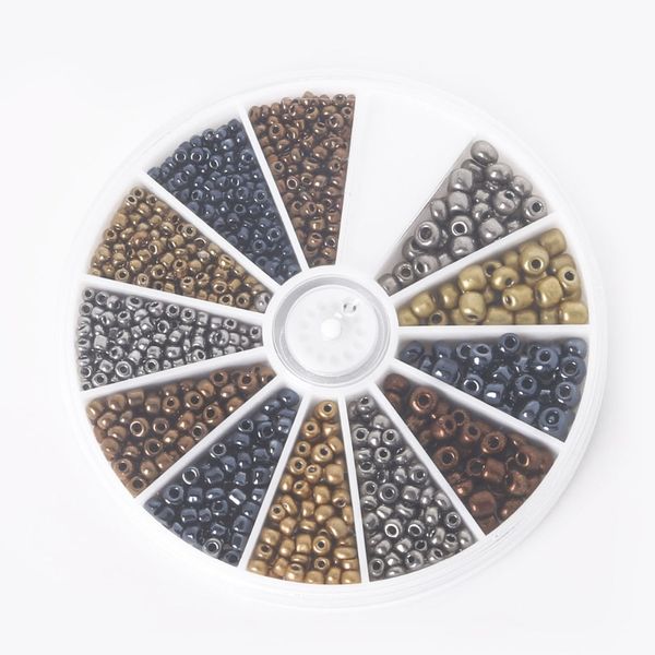 2&3&4mm mixed metal colors glass seed beads kit loose spacer beads for diy jewelry making approx 600 pcs/set, bdh063-01mx, Crystal
2&3&4mm mixed metal colors glass seed beads kit loose spacer beads for diy jewelry making approx 600 pcs/set, bdh063-01mx, Crystal