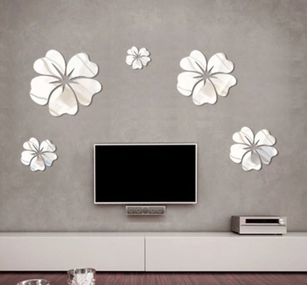 Новая мода 5 шт. цветок зеркало стены искусства настенной росписи наклейка DIY укра
Новая мода 5 шт. цветок зеркало стены искусства настенной росписи наклейка DIY укра