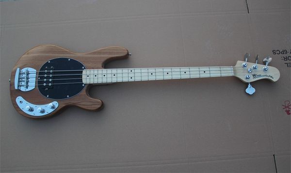 Free shipping Bass Guitar Sting Ray 4 Music Man Nature Wood Electric Bass Best Musical instruments
Free shipping Bass Guitar Sting Ray 4 Music Man Nature Wood Electric Bass Best Musical instruments