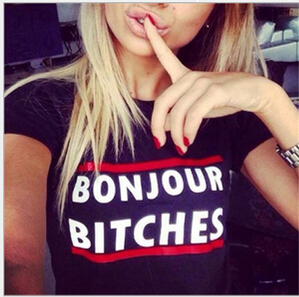 Women Summer Short Sleeve T Shirt Big Girl Letters Printing Shirt Tops Lady Pullover Cotton Tops Women Clothing Tees Black / White J11566
Women Summer Short Sleeve T Shirt Big Girl Letters Printing Shirt Tops Lady Pullover Cotton Tops Women Clothing Tees Black / White J11566
