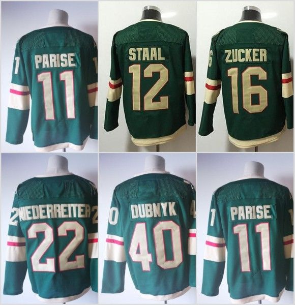 2017 2018 New Brand Minnesota 16 Jason Zucker 11 Zach Parise 22 Nino Niederreiter 40 Devan Dubnyk 12 Eric Staal Ice Jerseys Green Stitched
2017 2018 New Brand Minnesota 16 Jason Zucker 11 Zach Parise 22 Nino Niederreiter 40 Devan Dubnyk 12 Eric Staal Ice Jerseys Green Stitched