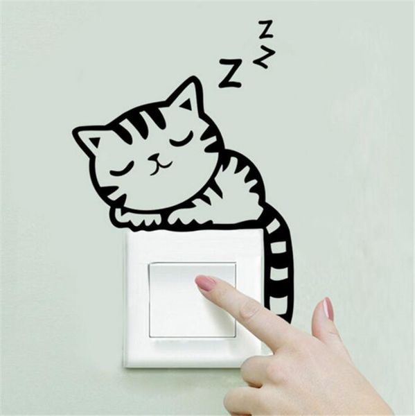 wholesale- 9 styles diy funny cute cat animal switch stickers wall stickers home decoration bedroom parlor decoration ing
wholesale- 9 styles diy funny cute cat animal switch stickers wall stickers home decoration bedroom parlor decoration ing