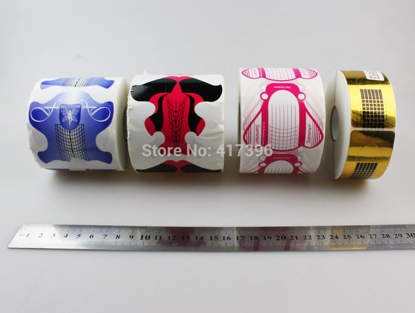 wholesale-4 styles x 500pcs nail art forms count for sculpting nail forms guide forms nail art extension nail form multystilo 500 pcs, Black
wholesale-4 styles x 500pcs nail art forms count for sculpting nail forms guide forms nail art extension nail form multystilo 500 pcs, Black