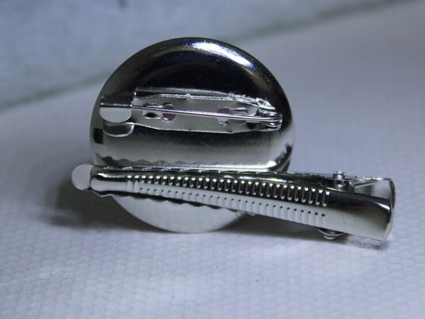 diy disc diameter 30mm amphibious brooch hairpin alligator clip/brooch metal accessories 100pcs, Gray
diy disc diameter 30mm amphibious brooch hairpin alligator clip/brooch metal accessories 100pcs, Gray