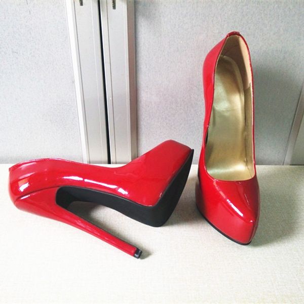 20cm heel height genuine leather pointed toe stiletto heel pumps party shoes us size 5-14.5 no.y2019, Black
20cm heel height genuine leather pointed toe stiletto heel pumps party shoes us size 5-14.5 no.y2019, Black