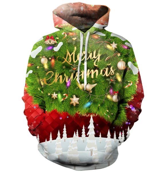 2017 новые моды женщины / мужчины chirstmas дерево смешные 3d printed вскользь толстовки толстовка plus размер 79, Black
2017 новые моды женщины / мужчины chirstmas дерево смешные 3d printed вскользь толстовки толстовка plus размер 79, Black