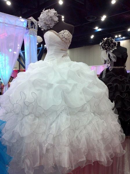 new ball gowns white quinceanera dresses 2015 sweetheart organza with sequin sweet 16 dresses 15 years masquerade prom gowns qs61, Blue;red
new ball gowns white quinceanera dresses 2015 sweetheart organza with sequin sweet 16 dresses 15 years masquerade prom gowns qs61, Blue;red